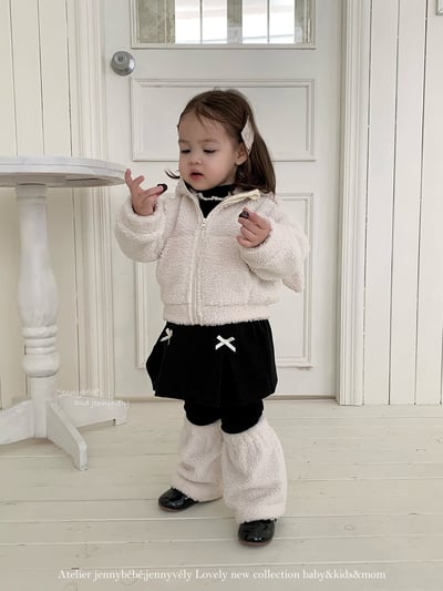 JE 639｜(80-110cm)  蝴蝶結百摺裙13