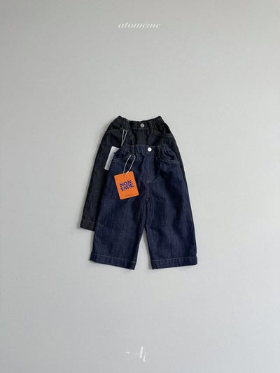 Atomeme01｜(70-110) 夏季牛仔直筒褲3