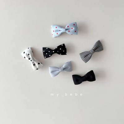 my_bebe08｜(free) 蝴蝶結髮夾1