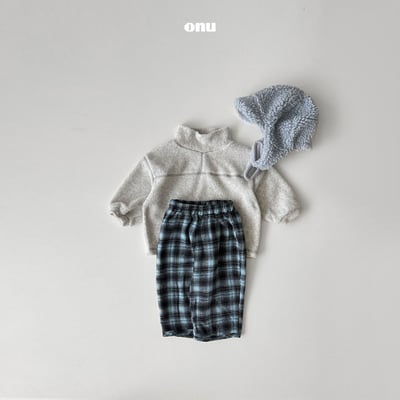 onu 41｜(70cm-115cm) 抓絨中領上衣9