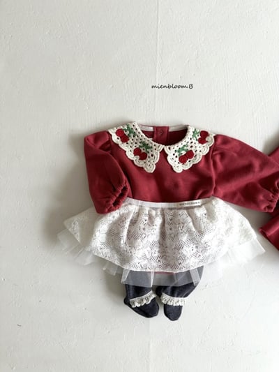 Bloom.b43｜(0m-24m/85cm-125cm) 蕾絲薄紗澎澎裙14