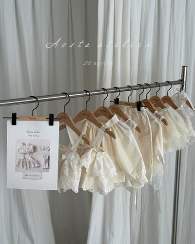 AOSTA16｜(6m-5y) 蕾絲綁帶背心14