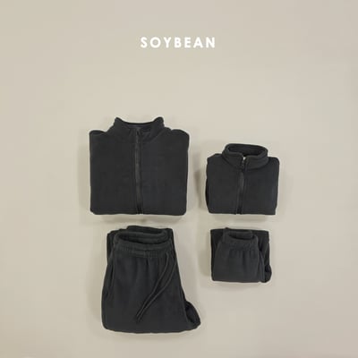 Soybean96｜(mom) 刷毛拉鍊外套5