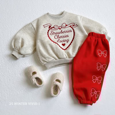 vivid100｜(78cm-125cm) 公主刺繡喇叭套裝12