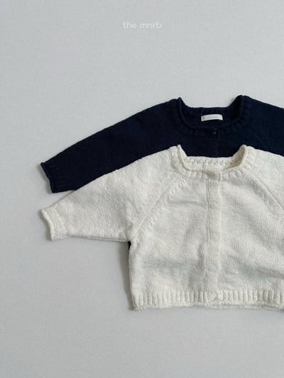 MiniRobe34｜(70-110) 針織開襟外套2