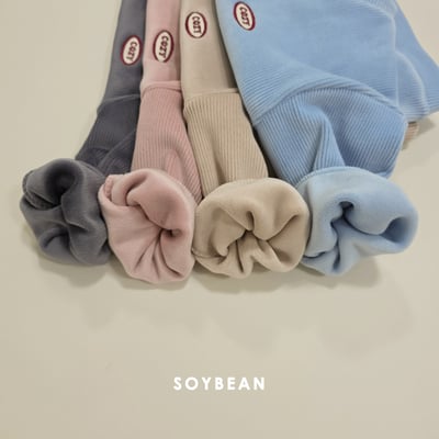 Soybean61｜(75cm-118cm) 絲絨壓紋休閒套裝2