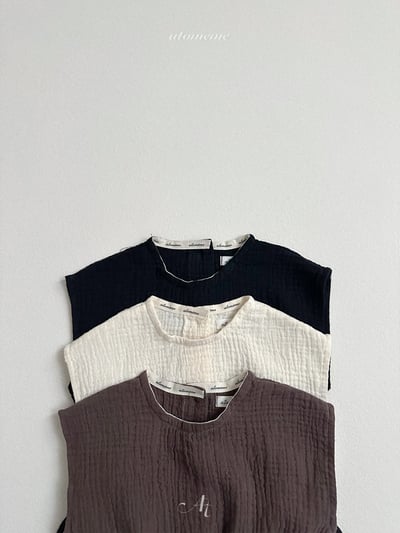 Atomeme23｜(70-110) 抓皺縮腰連身褲9