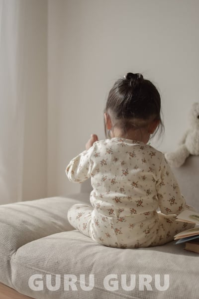 GURU GURU22｜(6m-24m) 2色碎花家居套裝12