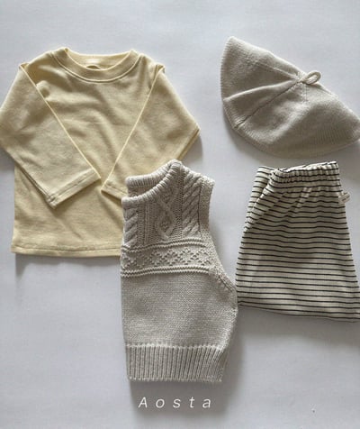 AOSTA06｜(6m-5y) 針織背心4