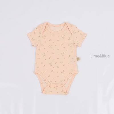 LIME&BLUE12｜(55-80cm)  黃油花包屁衣10