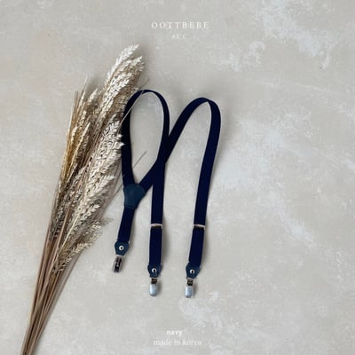 Oottbebe17｜(2y-13y )  英倫彈力背帶吊帶夾9