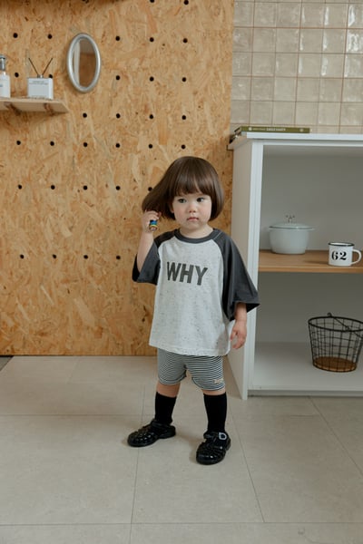 onu09｜(70cm-115cm) 英字印花七分袖上衣9