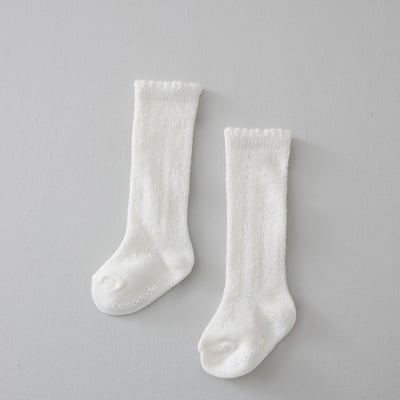 LEMONADE58｜(55cm-85cm) 2色透氣長襪兩雙組20