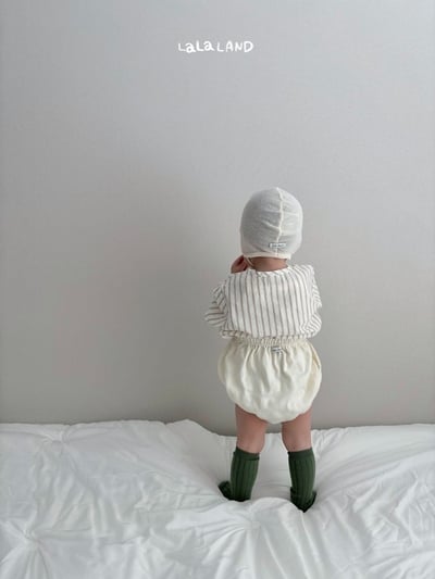 lala land16｜(3m-18m) 2色素面迷你燈籠褲6