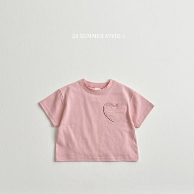 vivid42｜(78cm-125cm) 3款愛心造型口袋上衣4