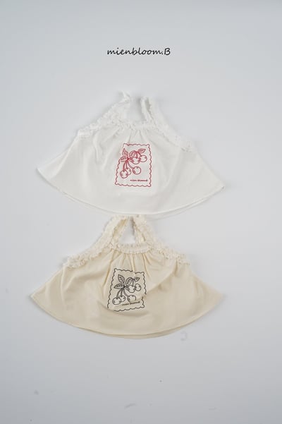 Bloom.b32｜(55cm-118cm) 蕾絲花邊櫻桃背心11