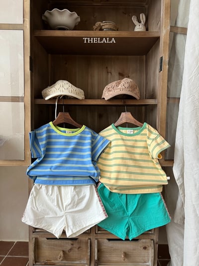 thelala18｜ (70-115) 花邊圖騰短褲4