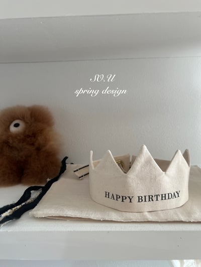 SO.U01｜(free) 皇冠生日帽5