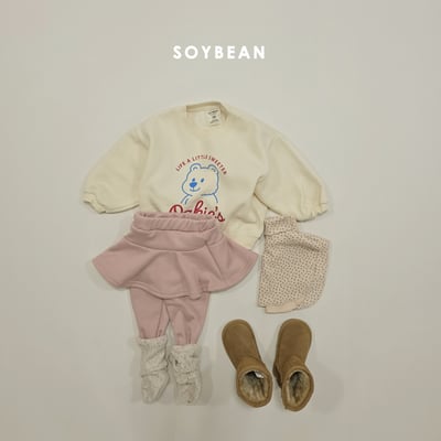 Soybean19｜(75cm-118cm) 小熊印花休閒上衣15