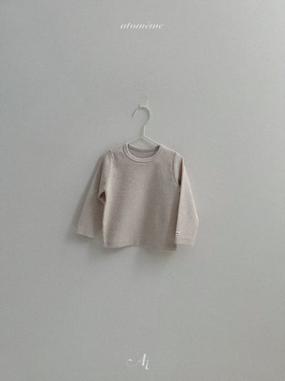 Atomeme37｜(70-110) 素面小標上衣3