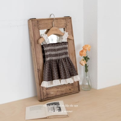 M-KIDS18｜(65-115cm) 蕾絲滾邊上衣9