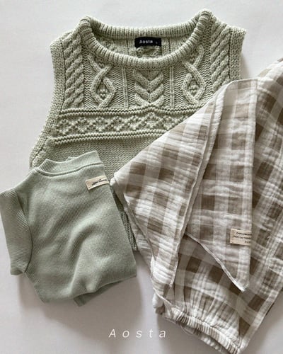 AOSTA06｜(6m-5y) 針織背心19