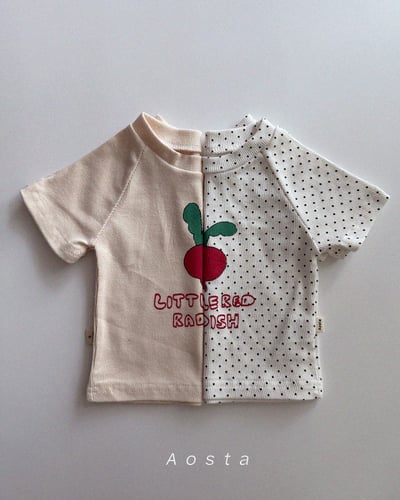 AOSTA29｜(6m-5y) 2款小蘿蔔圓領上衣2