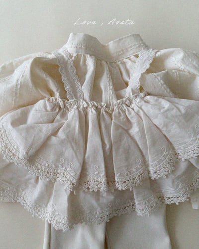 AOSTA13｜(6m-5y) 小花層次背心15