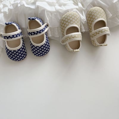 日系小花學步鞋14