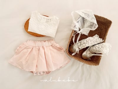 Valubebe 81｜(Free) 蕾絲方巾帽5