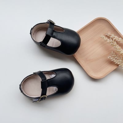 圓頭軟皮學步鞋4