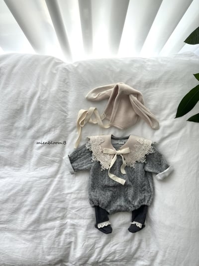 Bloom.b02｜(0m-24m) 蕾絲披風領圍6