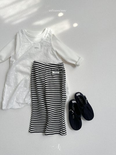 Atomeme05｜(70-110) 花卉壓紋洋裝9