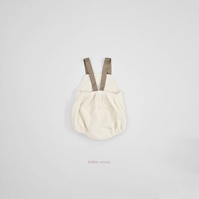 bebe nine03 (65cm-75cm) 2色刷毛吊帶包屁衣13