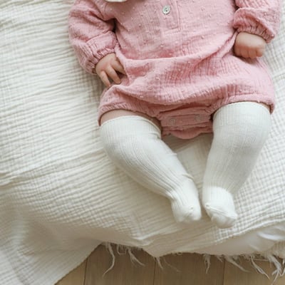 LEMONADE02｜(55cm-85cm) 2色花瓣領包屁衣含帽子4