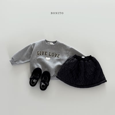 Bonito09｜(75cm-125cm) 絎縫簡約短裙10