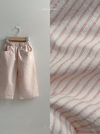 Atomeme01｜(70-110) 線條直筒長褲9