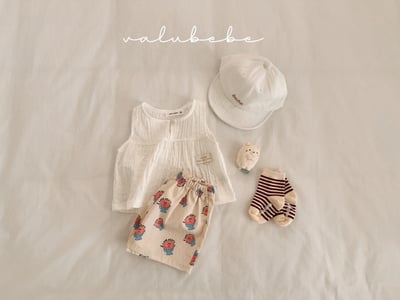 Valubebe 68｜(65-90cm) 胸釦無袖上衣9