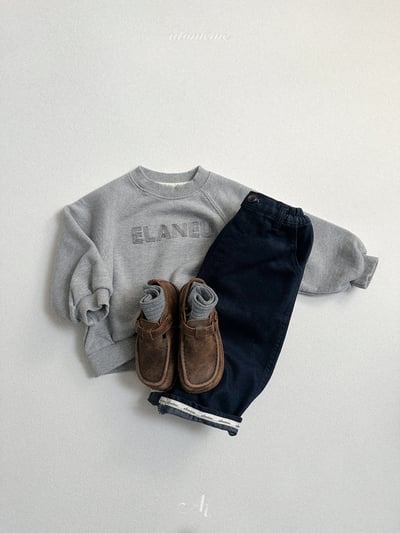 Atomeme31｜(70-110) 簡約英字休閒上衣15