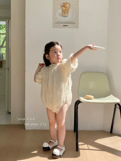 JE17｜(66-120cm) 浪漫抓皺包屁衣/洋裝13