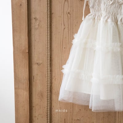 M-KIDS07｜(65-115cm) 浪漫綁帶洋裝6