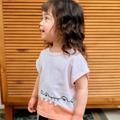 1st blue42｜(~93-118cm) 鱷魚設計上衣8