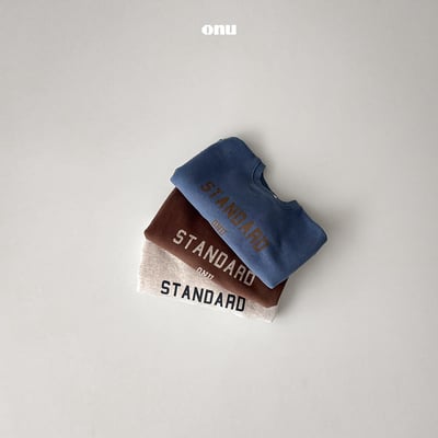 onu 38｜(70cm-115cm) 簡約英字休閒上衣15