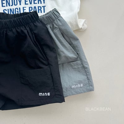 BEAN28｜(84-120cm) 口袋字母休閒褲2
