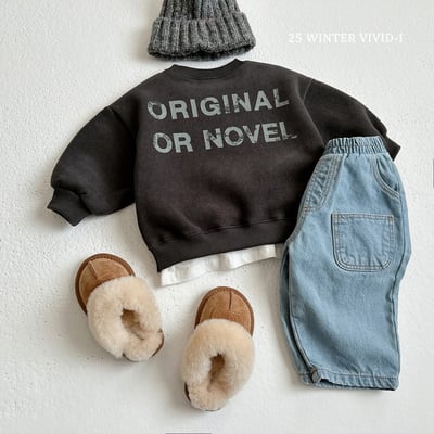 vivid94｜(78cm-125cm) 簡約英字休閒套裝13