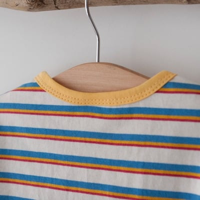 LEMONADE11｜(55cm-85cm) 2色撞色條紋上衣8