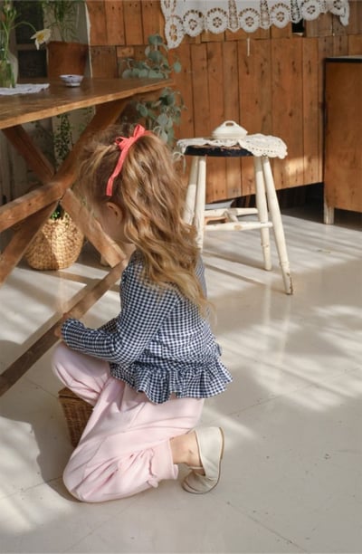 FLO04｜(free) 3色蝴蝶結緞帶髮夾12