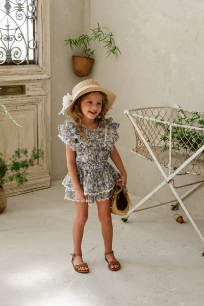 FLO09｜(75-140) 花朵蕾絲蛋糕裙24