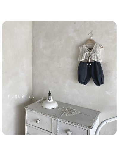 NUNU BIEL19｜(75-115cm) 蕾絲娃娃裝背心8