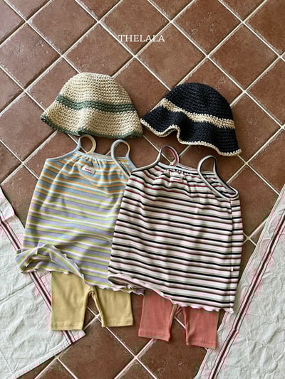 thelala07｜ (free) 夏季麻花波浪邊帽3